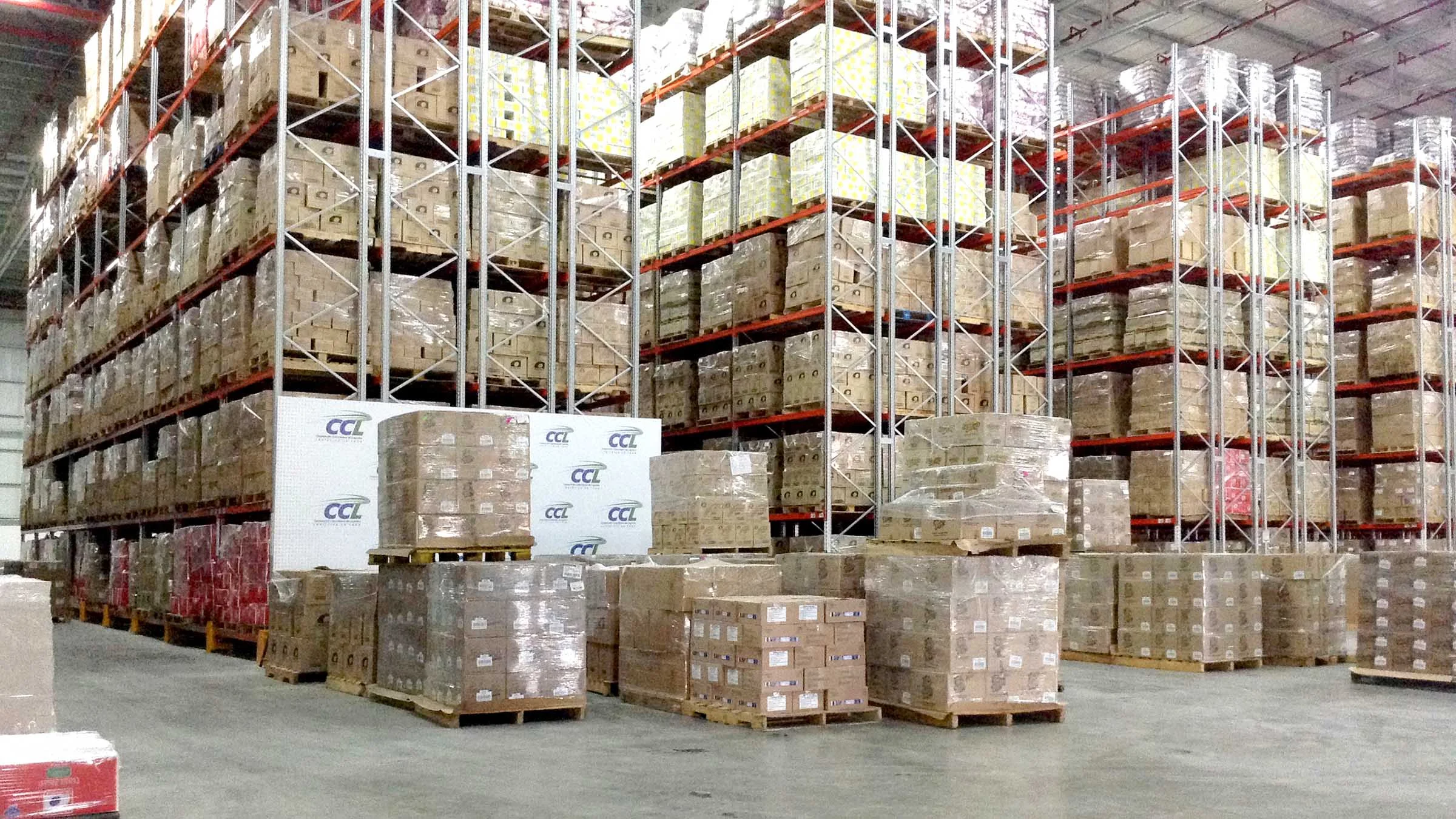 Estanterías de doble profundidad de AR Racking