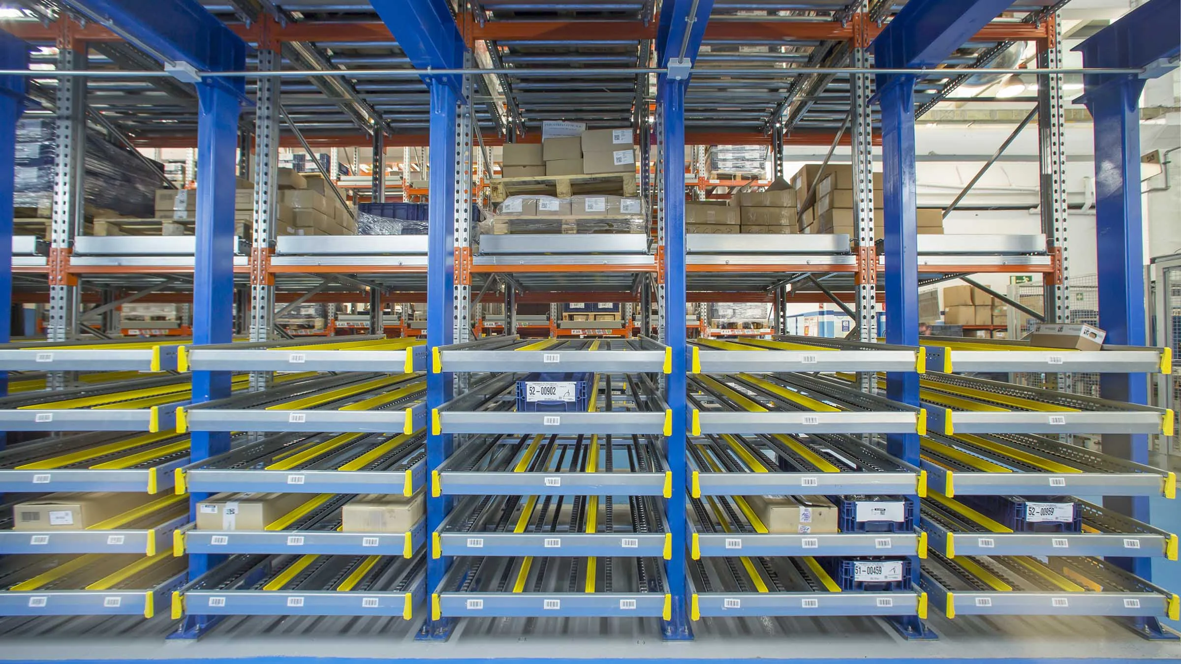 Estanterías para picking dinámico de AR Racking