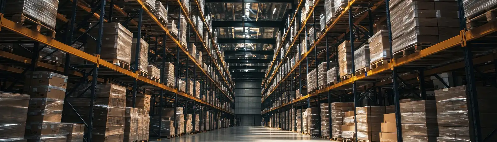 Inspección técnica de estanterías en almacén logístico